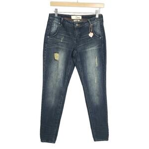 Dittos Women's Boyfriend Crop Low Rise Jeans Size 24